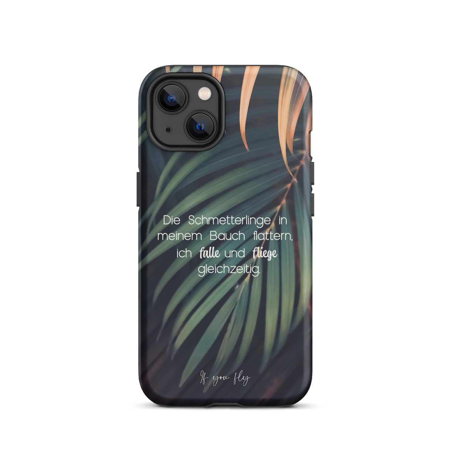 Hardcase iPhone Handyhülle "If you fly" Any Cherubim